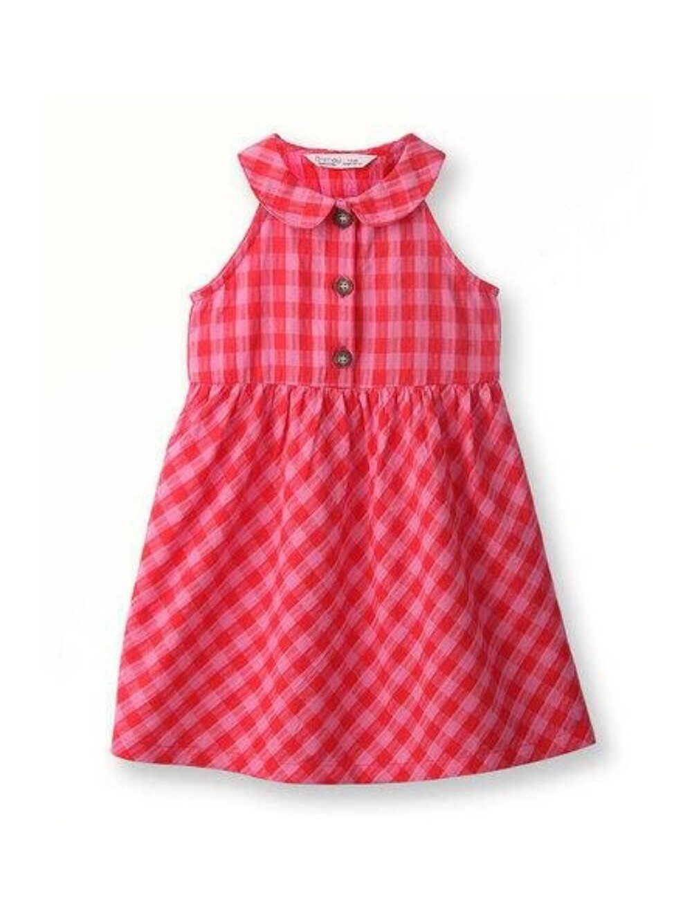 Beebay Red Pink Sleeveless Dress Size 1-2 Year NWT Toddler Summer Dress